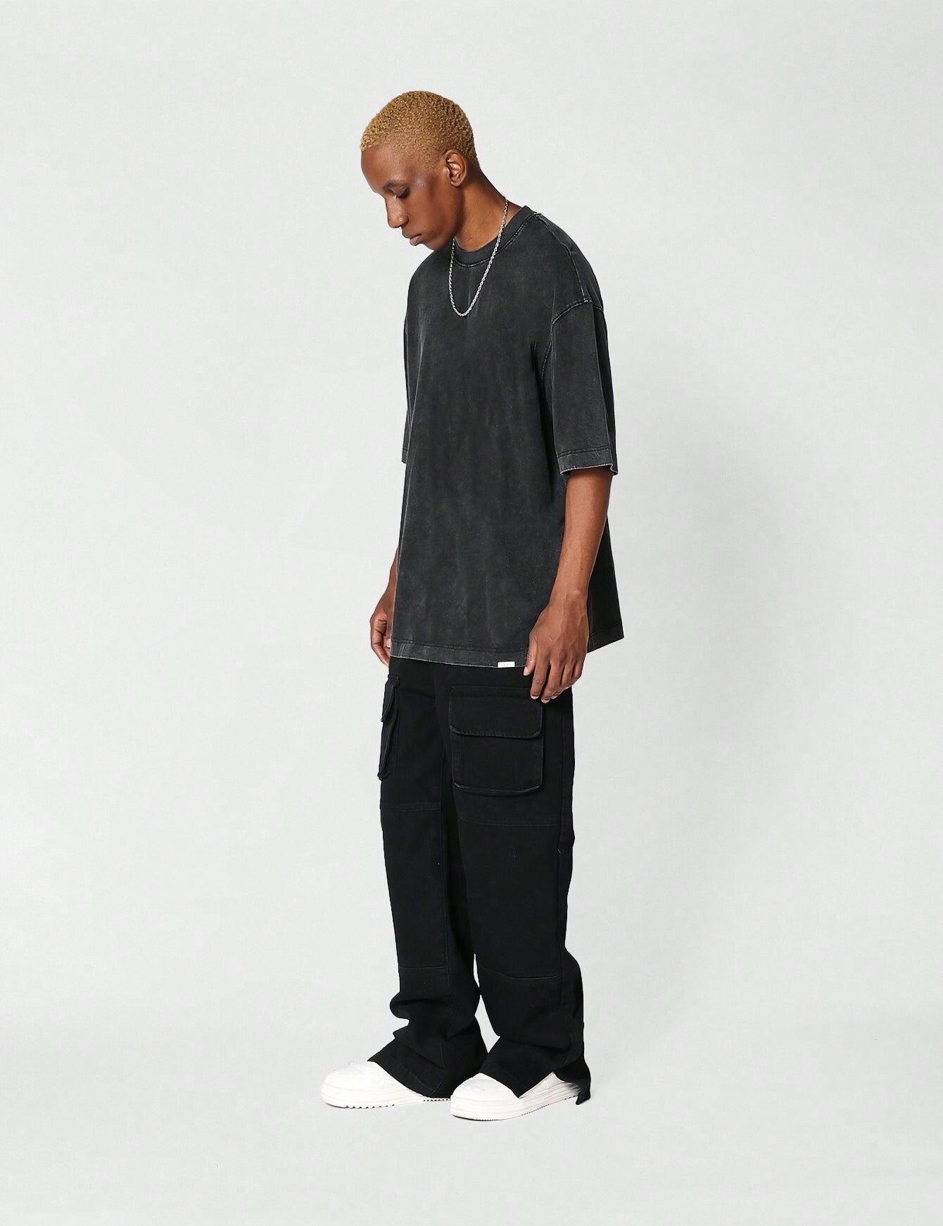 KOTTY Loose Fit Men Black Jeans