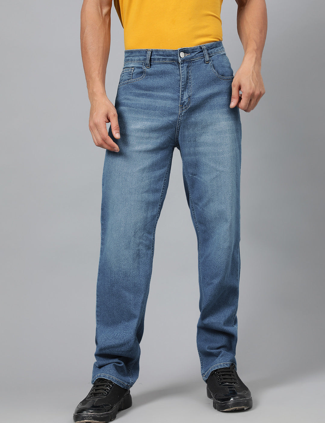KOTTY Straight Fit Men Blue Jeans