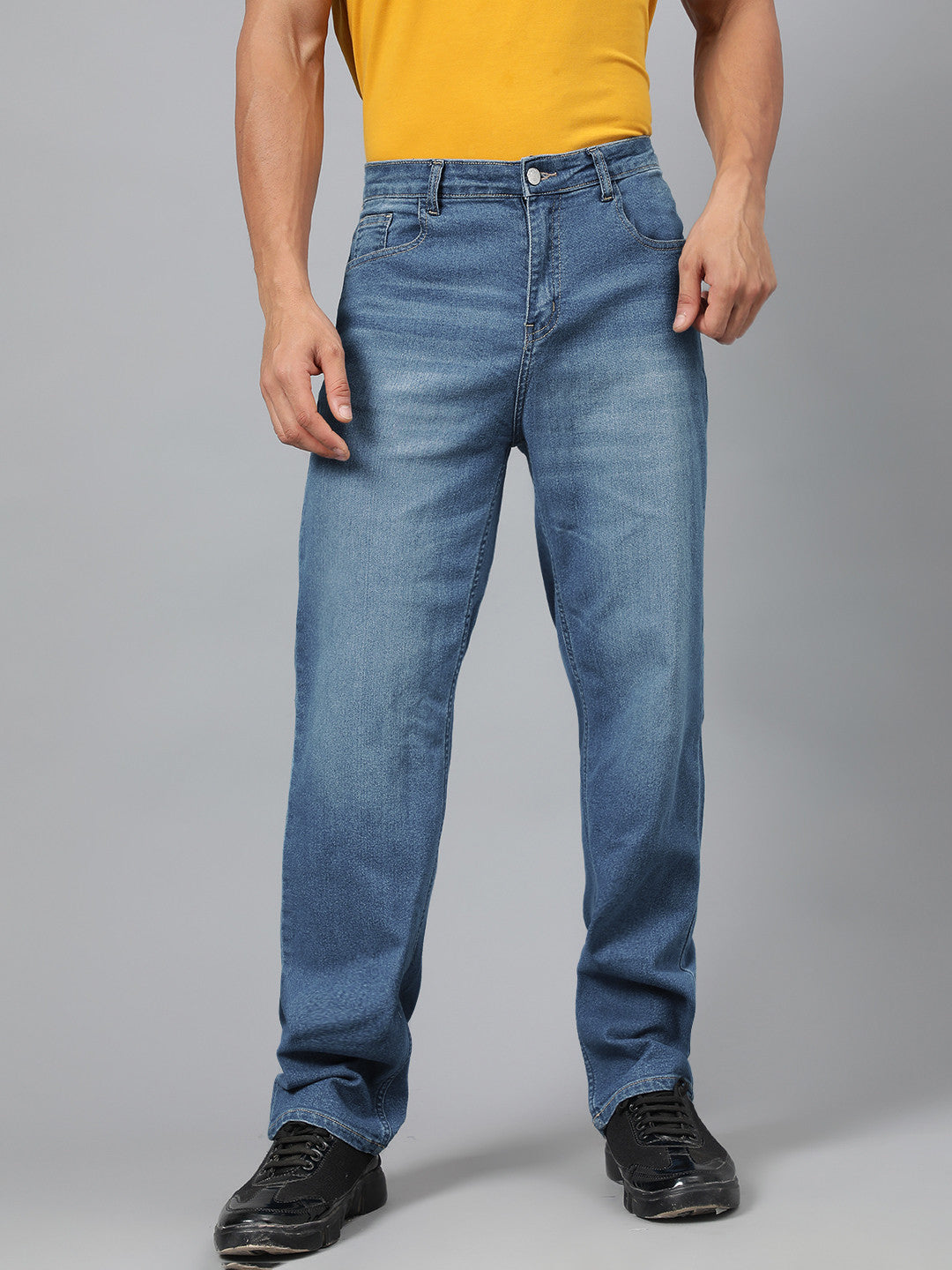 KOTTY Straight Fit Men Blue Jeans