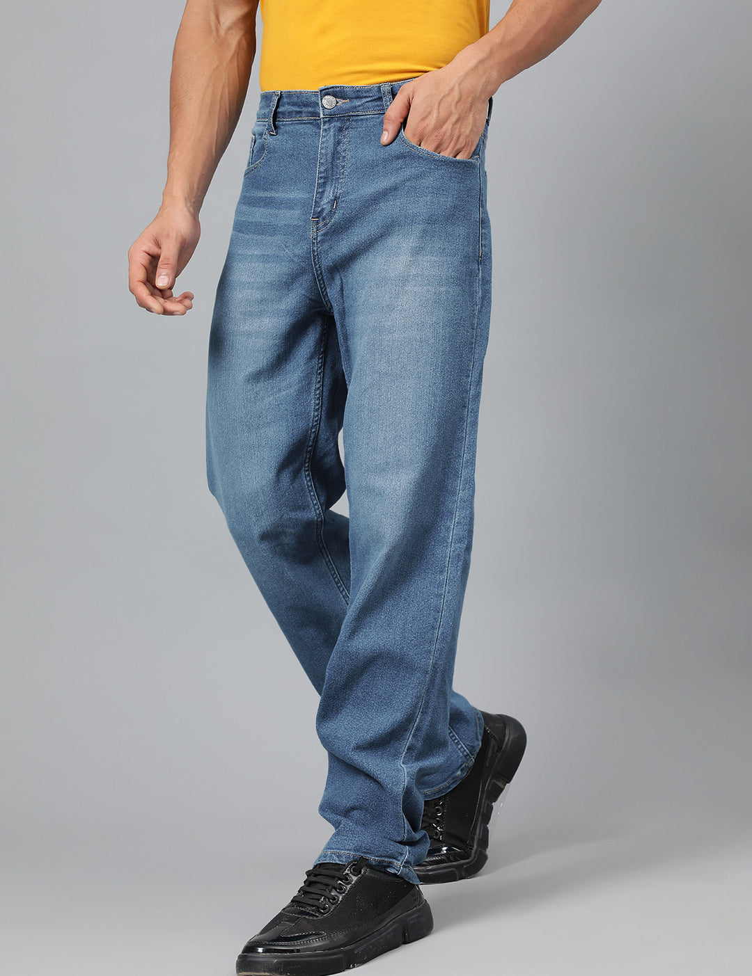 KOTTY Straight Fit Men Blue Jeans