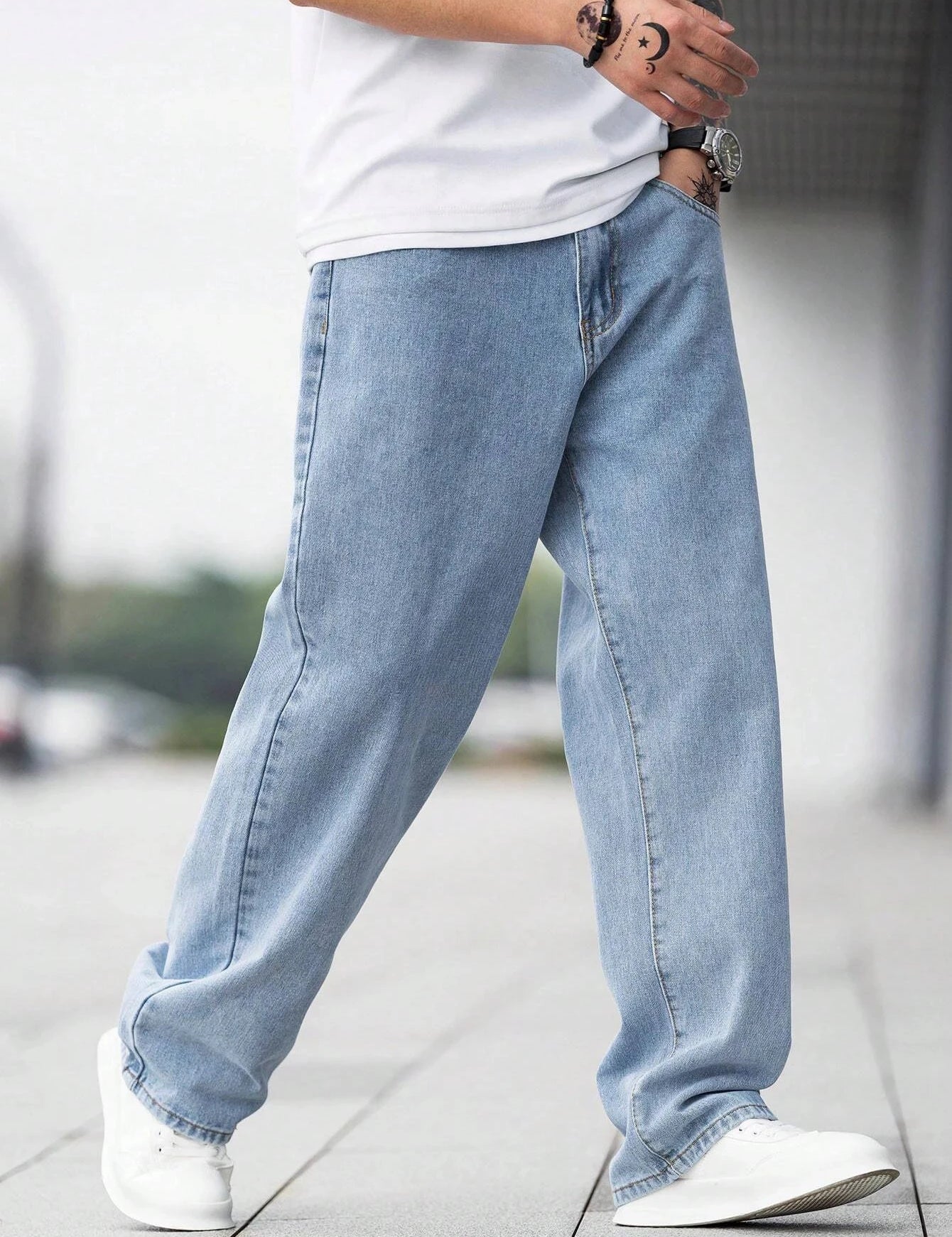 KOTTY Regular Men Light Blue Jeans