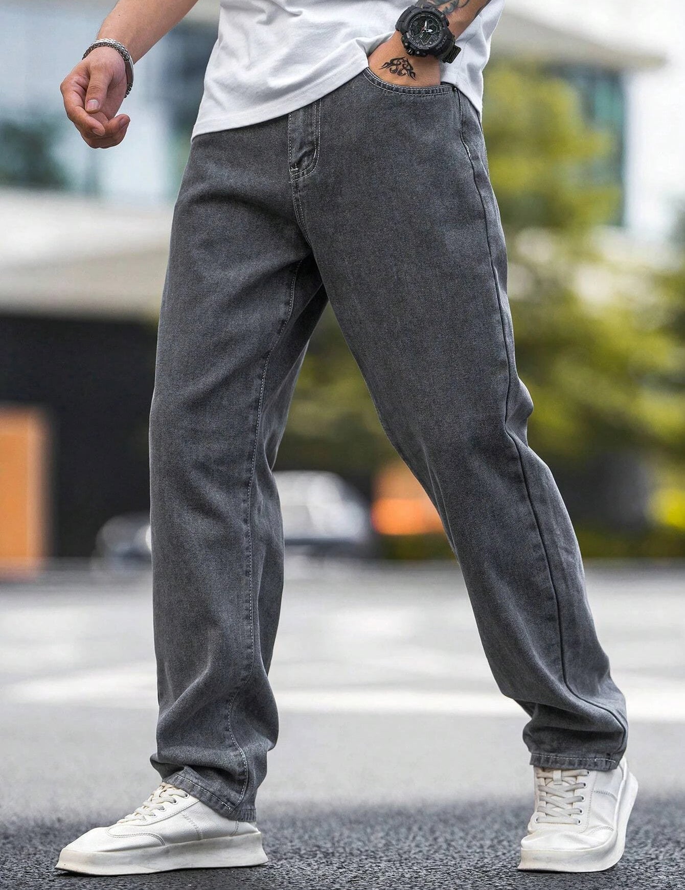 KOTTY Regular Men Grey Jeans