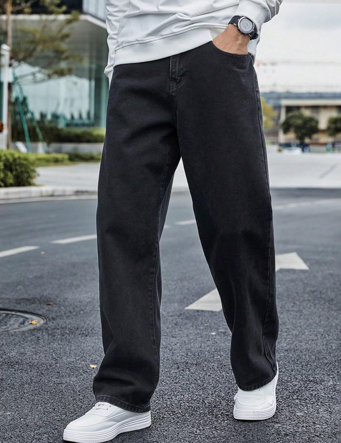 KOTTY Regular Men Black Jeans