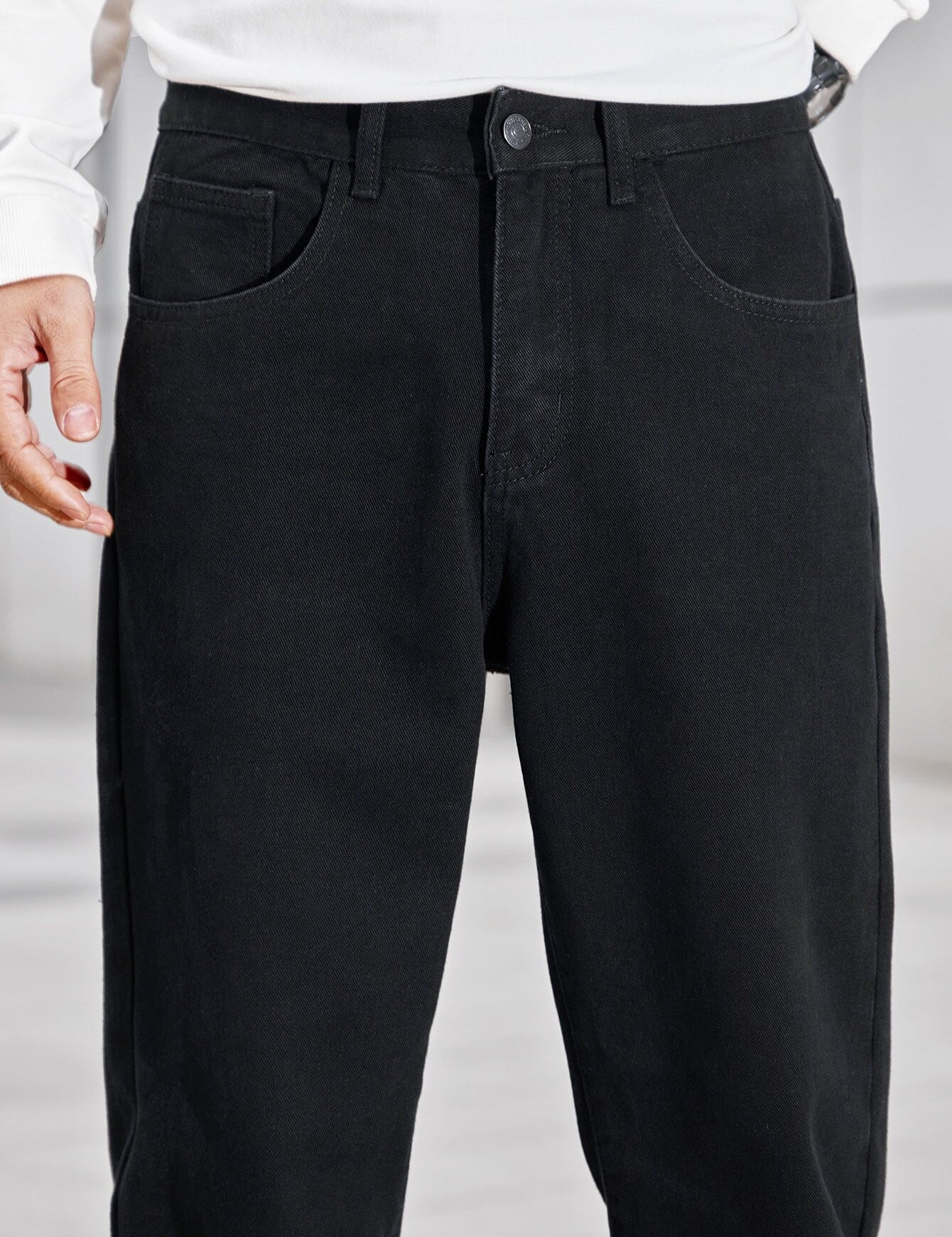 KOTTY Regular Men Black Jeans