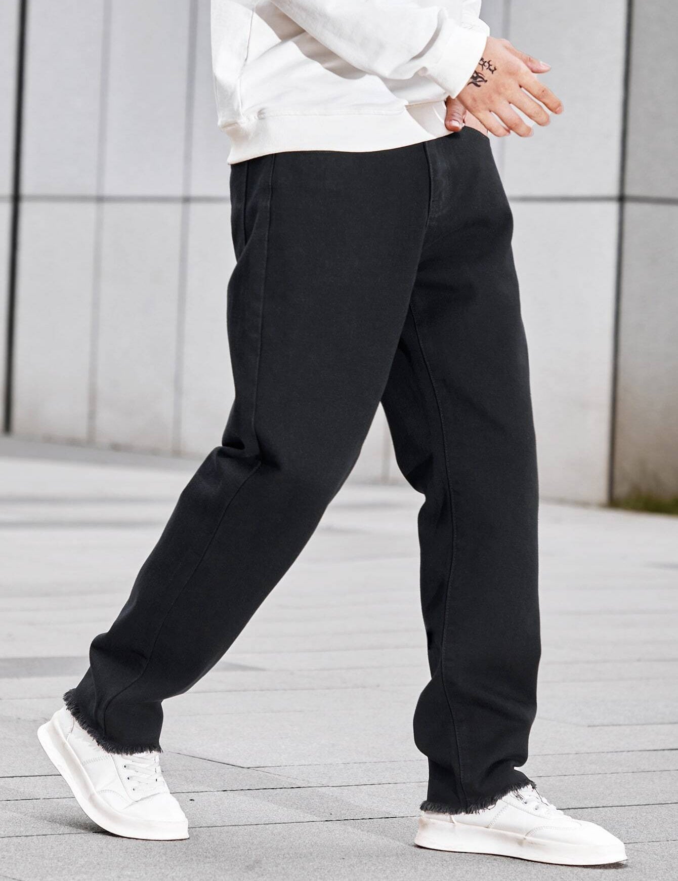KOTTY Regular Men Black Jeans
