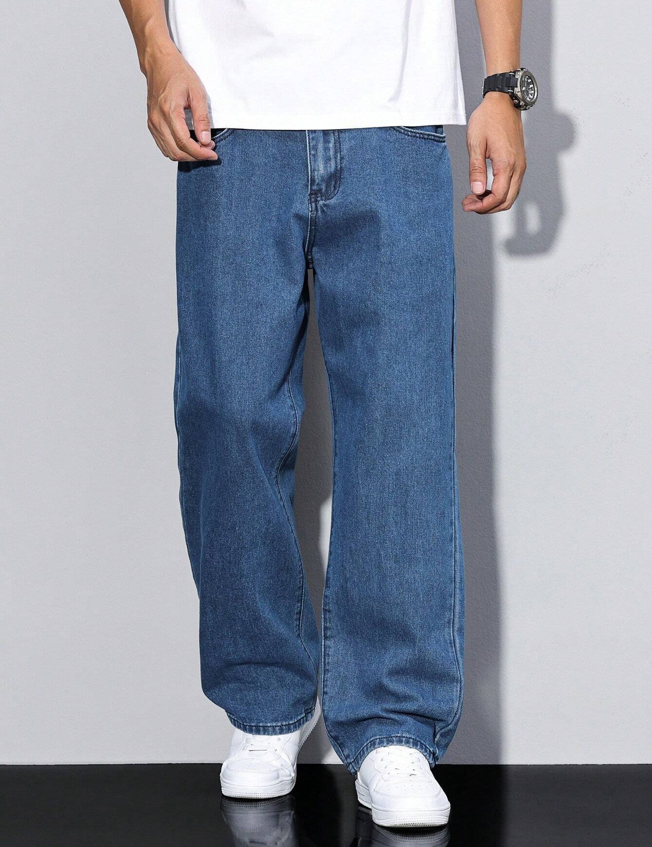 KOTTY Straight Fit Men Blue Jeans