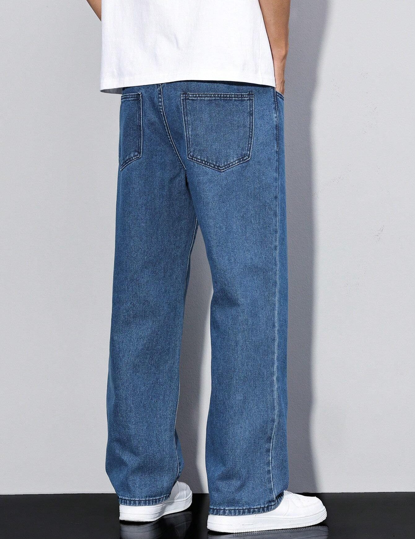 KOTTY Straight Fit Men Blue Jeans
