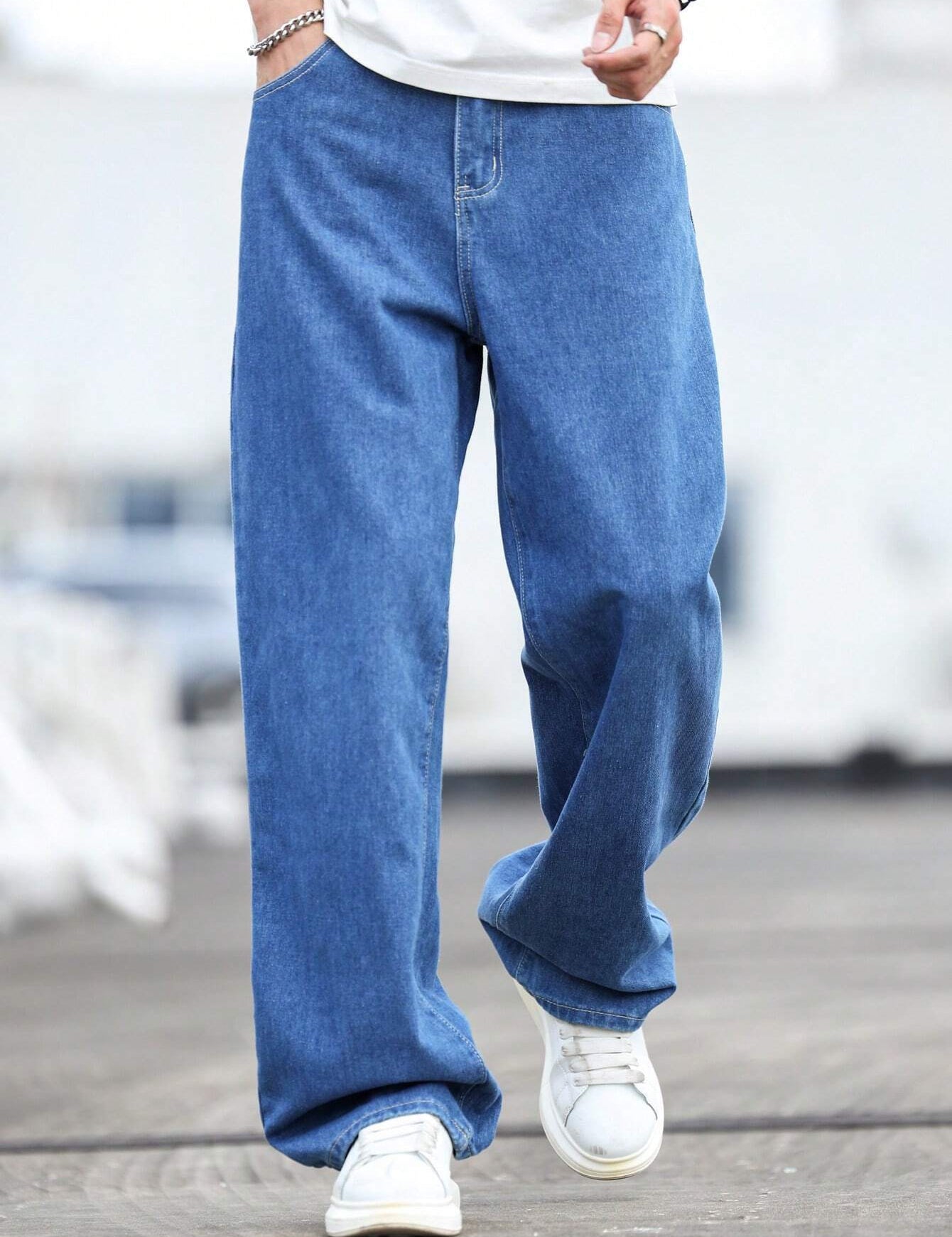 KOTTY Straight Fit Men Blue Jeans