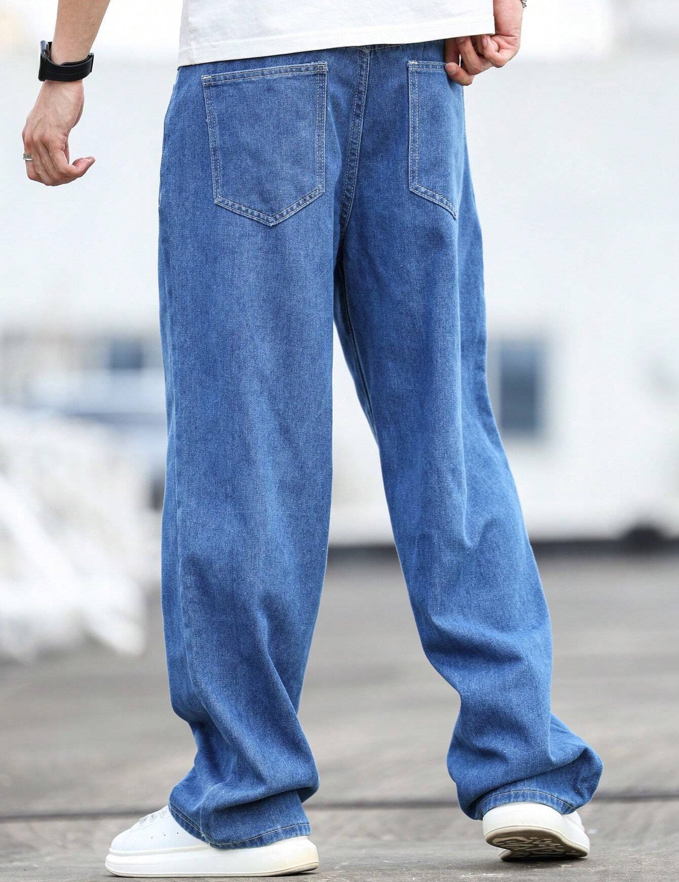 KOTTY Straight Fit Men Blue Jeans