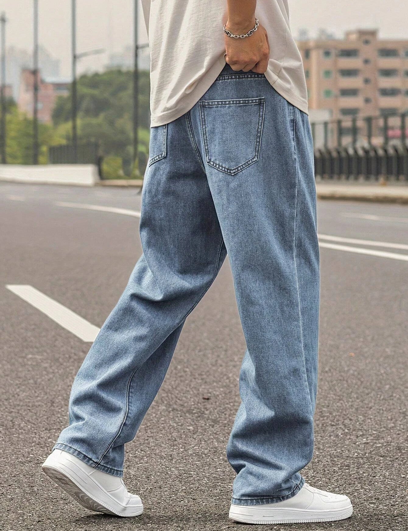 KOTTY Straight Fit Men Blue Jeans