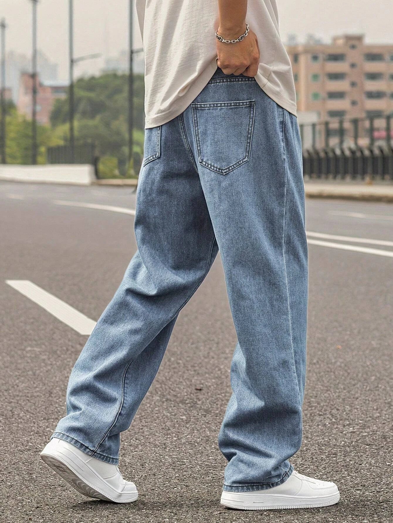 KOTTY Straight Fit Men Blue Jeans