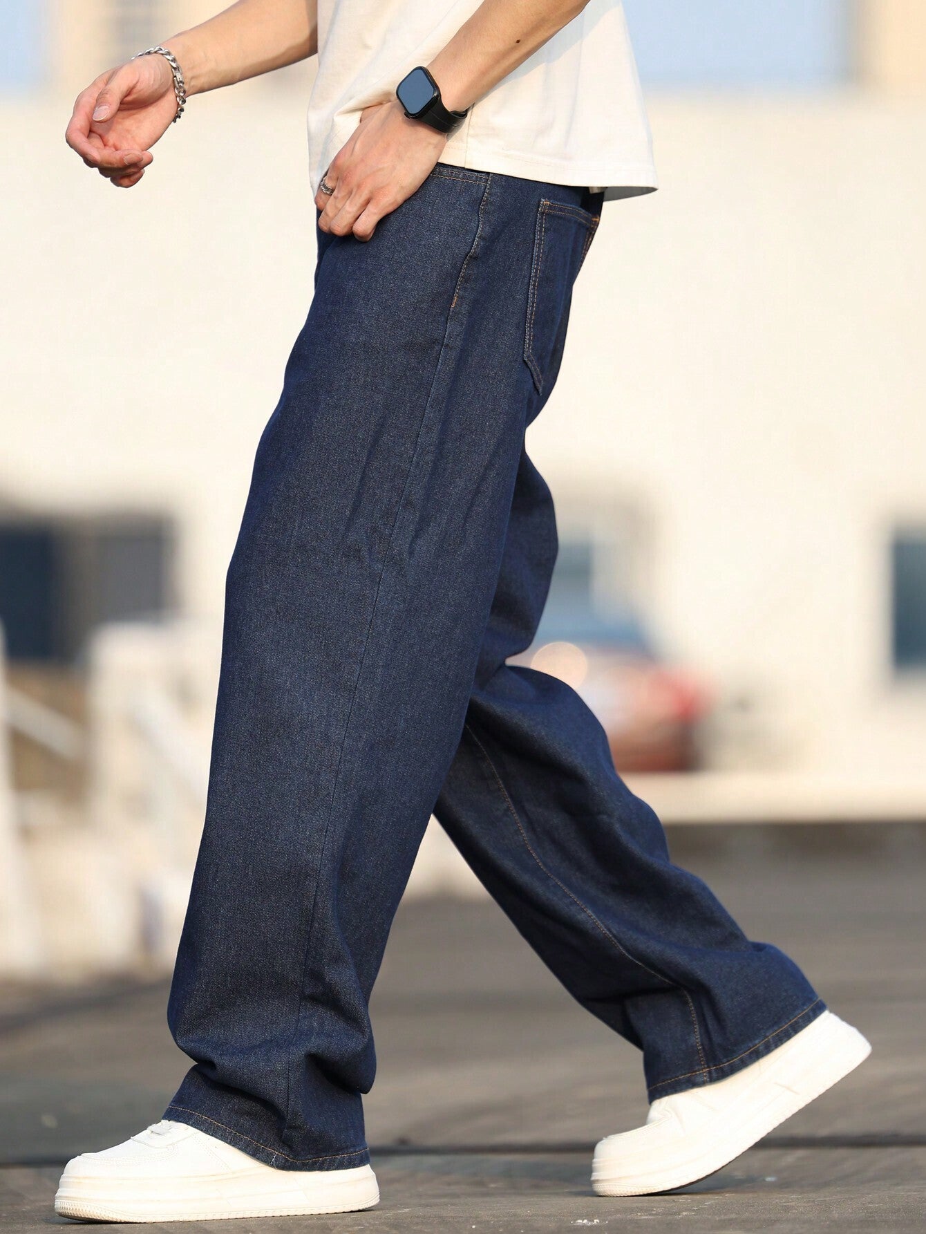 KOTTY Straight Fit Men Blue Jeans