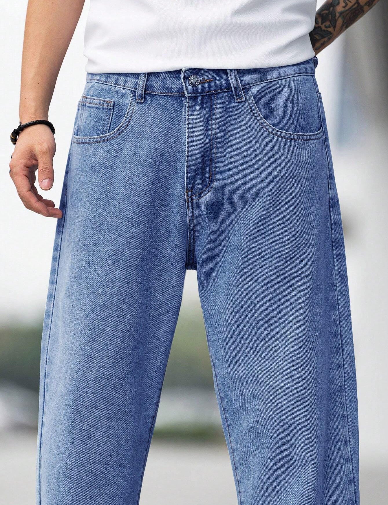 KOTTY Straight Fit Men Blue Jeans