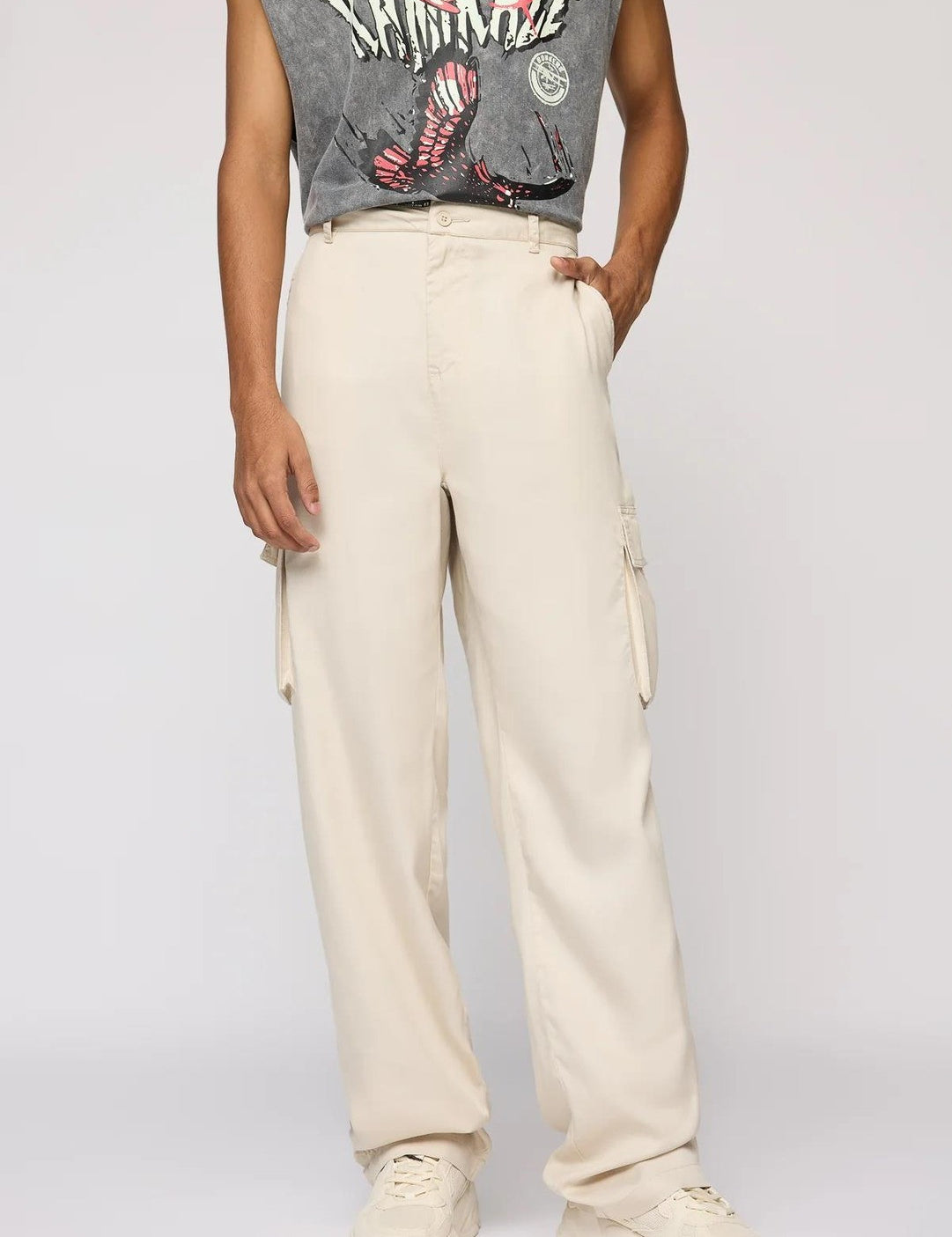 KOTTY Straight Fit Men White Jeans