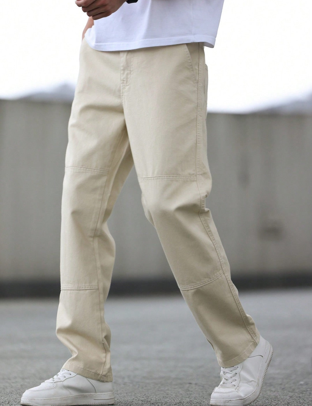 KOTTY Straight Fit Men White Jeans