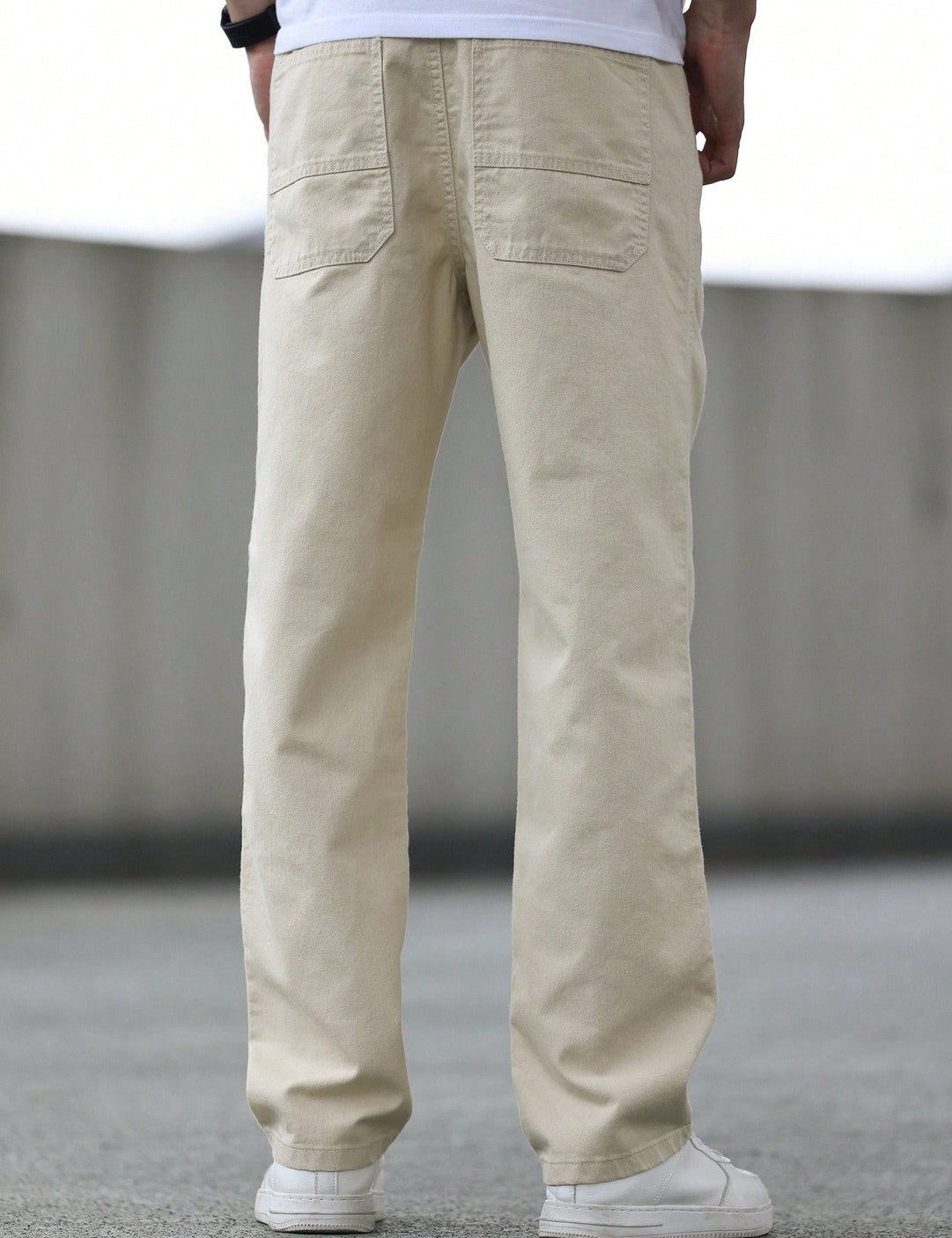 KOTTY Straight Fit Men White Jeans