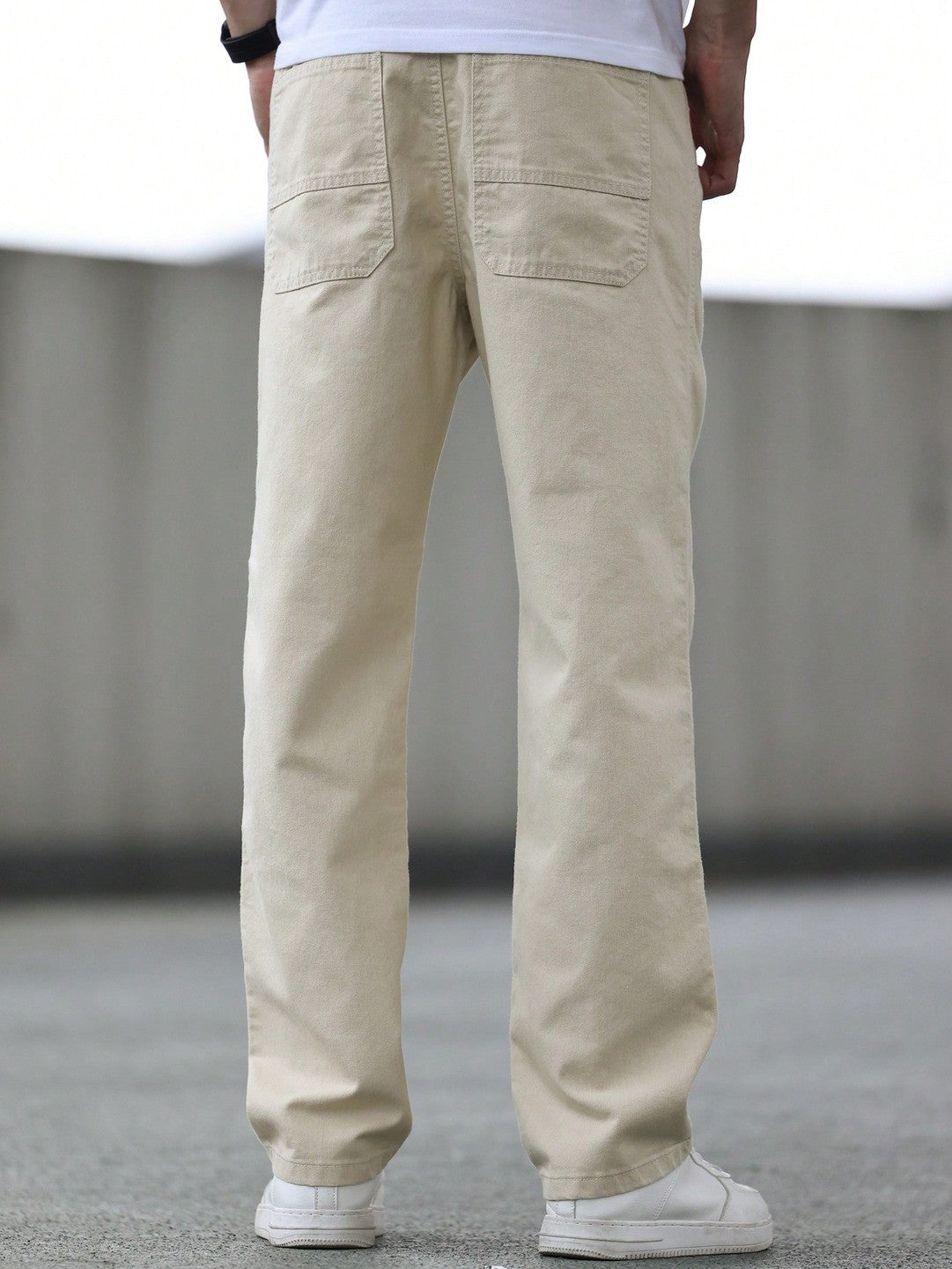 KOTTY Straight Fit Men White Jeans