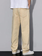 KOTTY Straight Fit Men White Jeans
