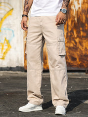 KOTTY Straight Fit Men White Jeans
