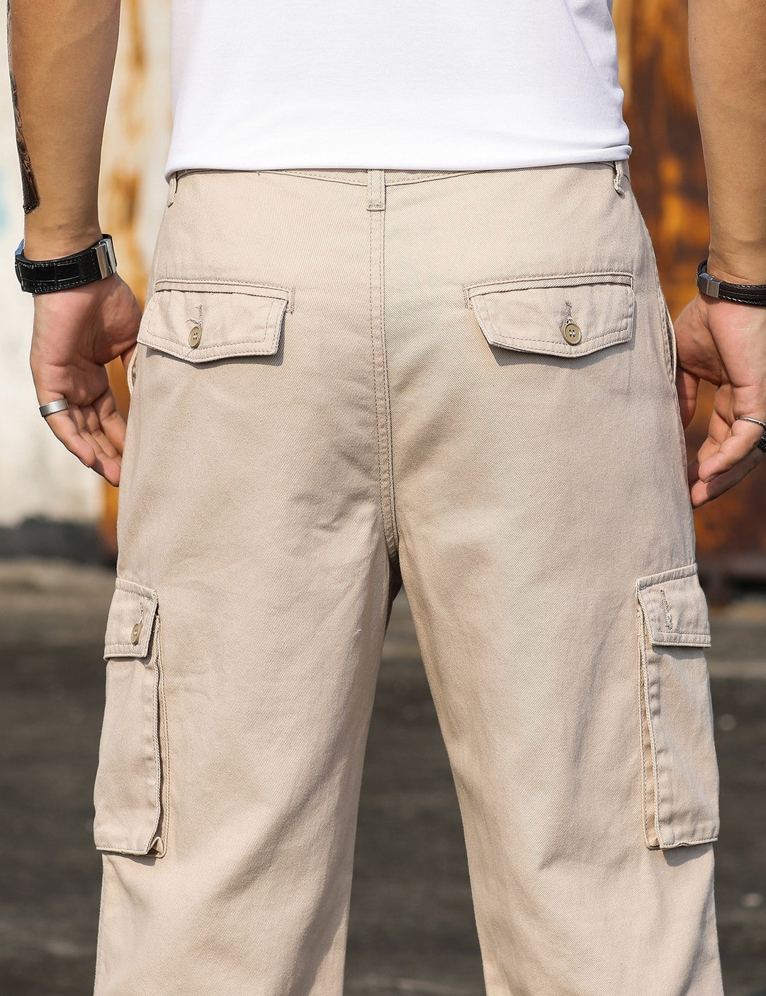 KOTTY Straight Fit Men White Jeans