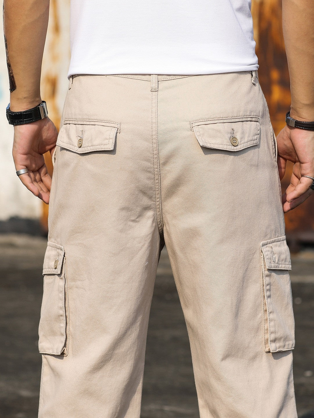 KOTTY Straight Fit Men White Jeans