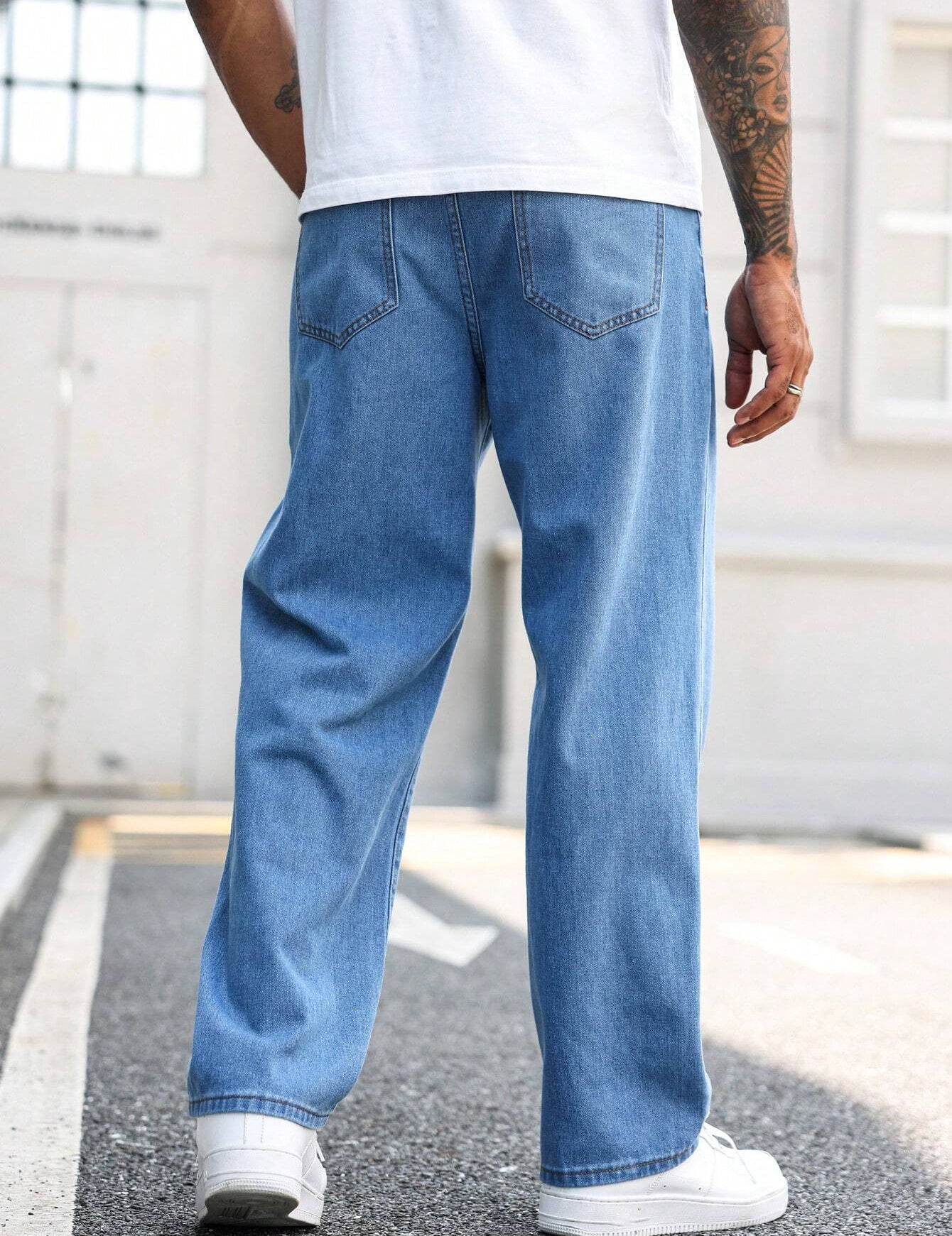 KOTTY Straight Fit Men Light Blue Jeans