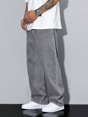 KOTTY Straight Fit Men Grey Jeans
