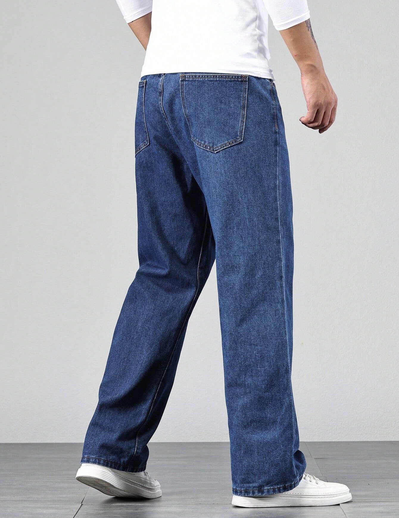 KOTTY Straight Fit Men Blue Jeans