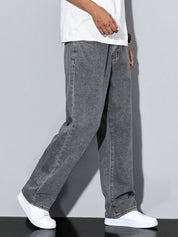 KOTTY Straight Fit Men Grey Jeans