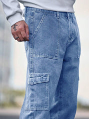 KOTTY Straight Fit Men Light Blue Jeans