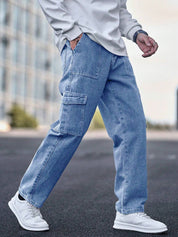 KOTTY Straight Fit Men Light Blue Jeans