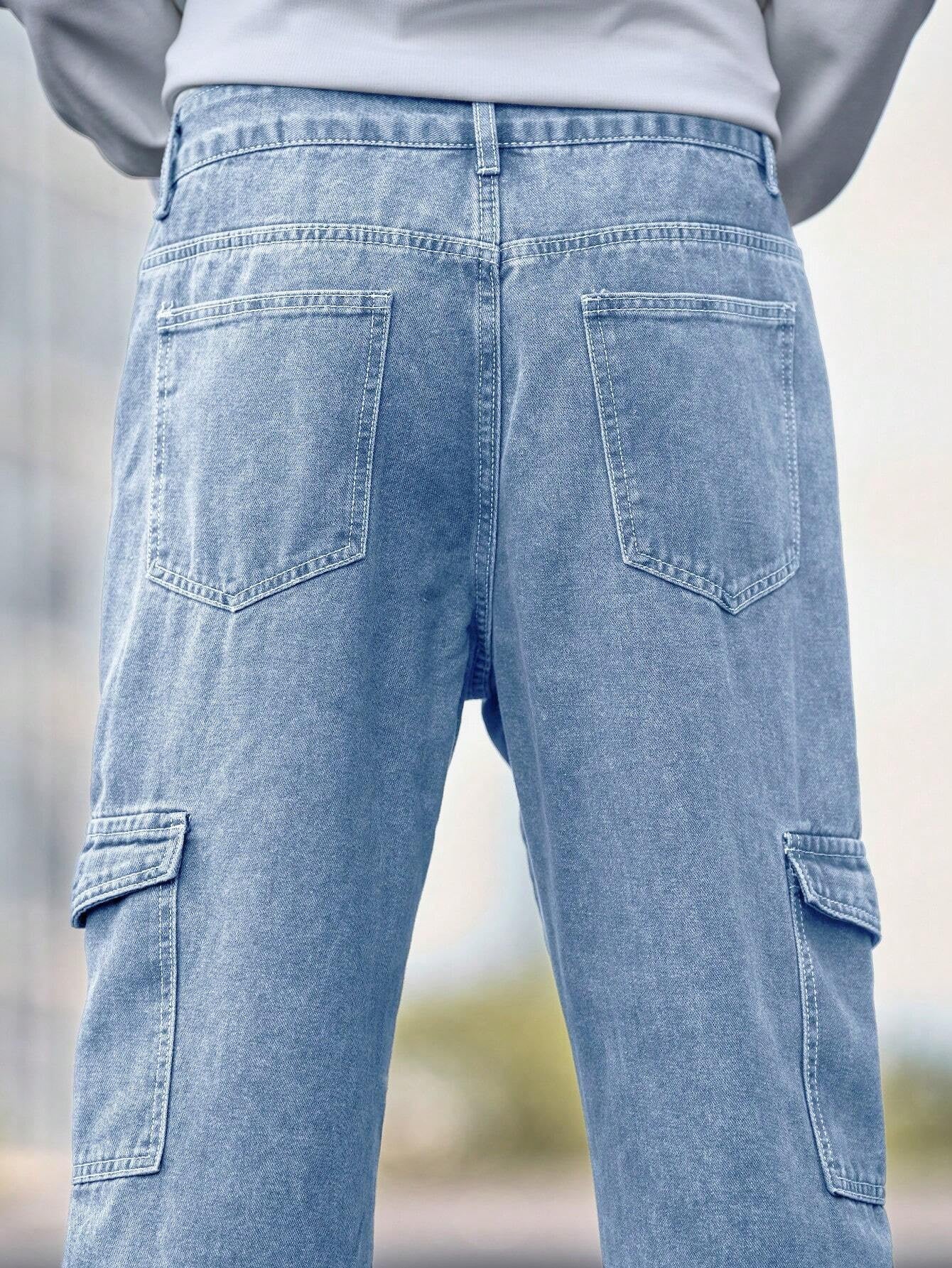 KOTTY Straight Fit Men Light Blue Jeans