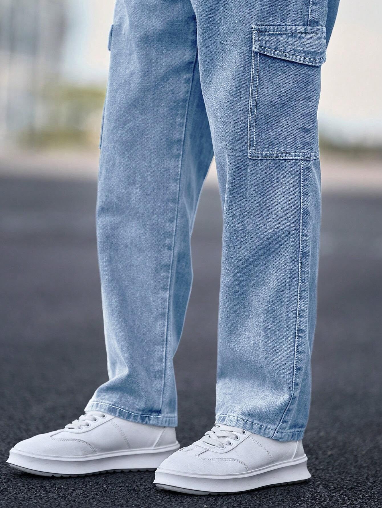 KOTTY Straight Fit Men Light Blue Jeans