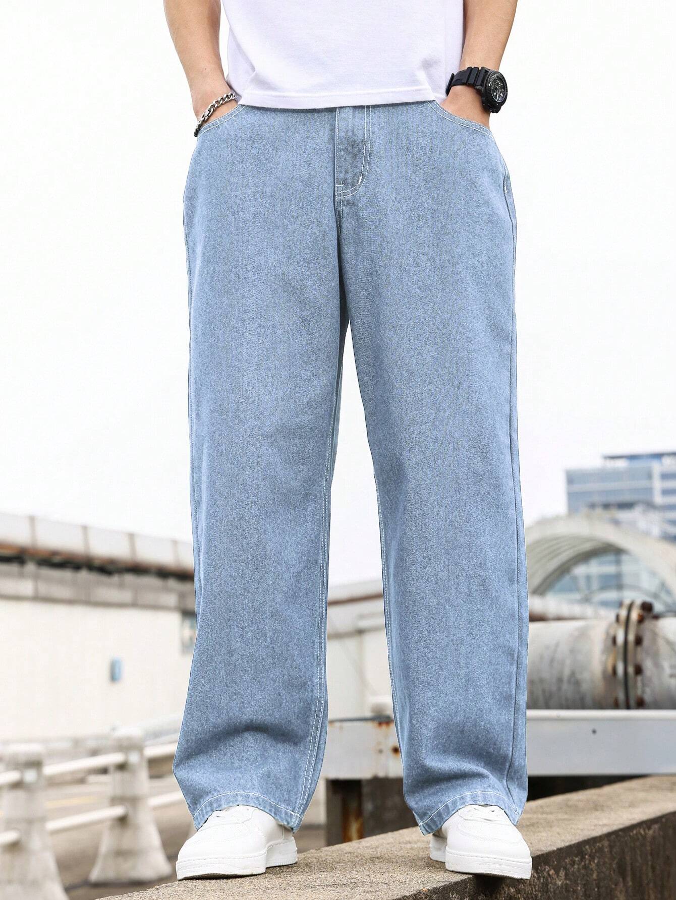 KOTTY Straight Fit Men Light Blue Jeans