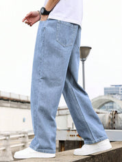 KOTTY Straight Fit Men Light Blue Jeans