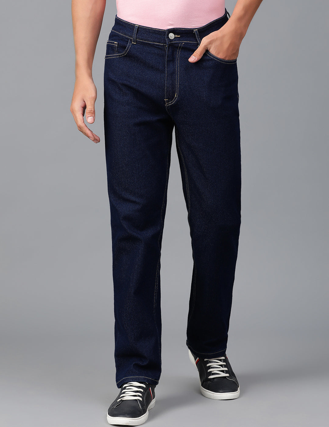 KOTTY Regular Men Dark Blue Jeans