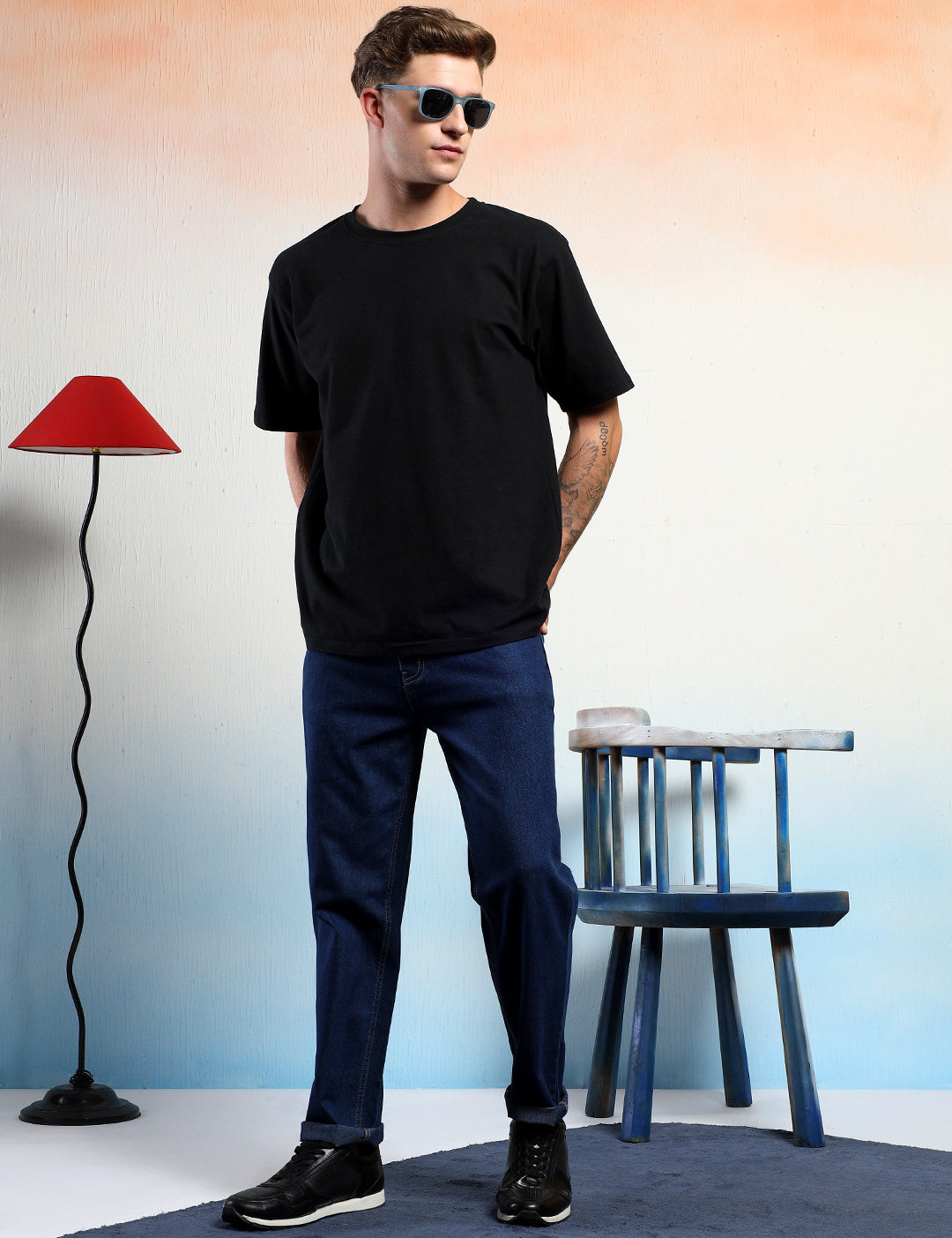 KOTTY Straight Fit Men Blue Jeans