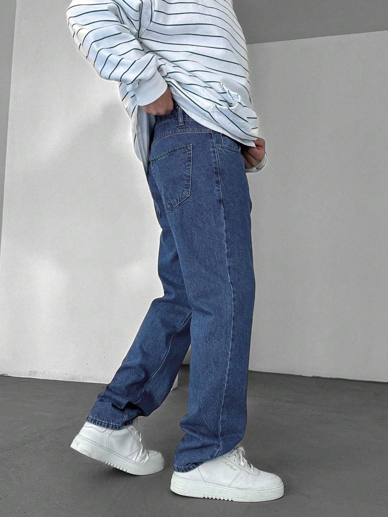 KOTTY Straight Fit Men Blue Jeans