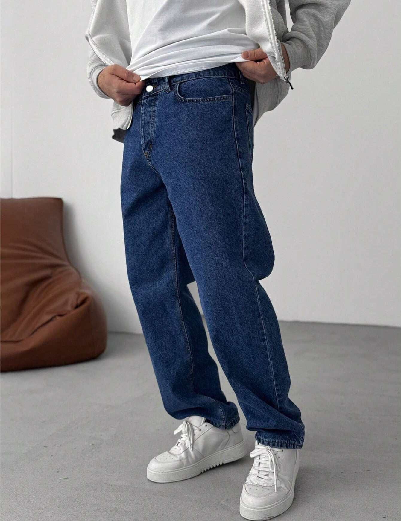 KOTTY Straight Fit Men Blue Jeans