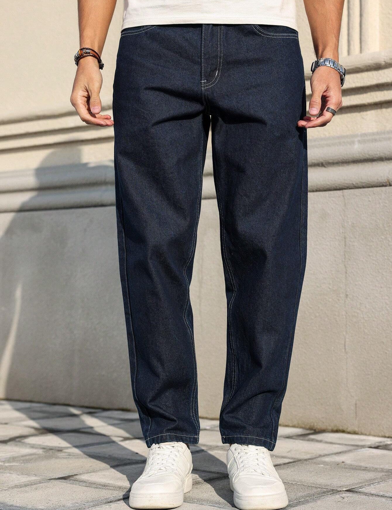 KOTTY Straight Fit Men Blue Jeans