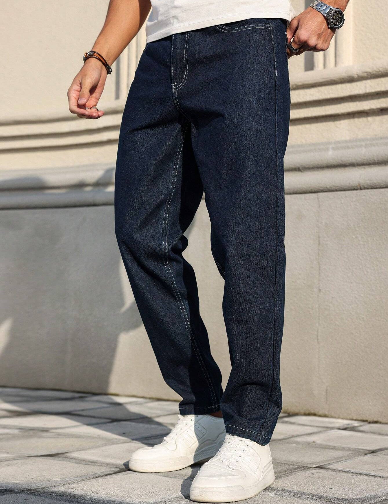 KOTTY Straight Fit Men Blue Jeans