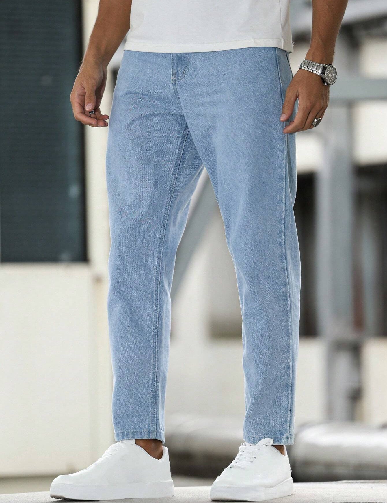 KOTTY Straight Fit Men Blue Jeans