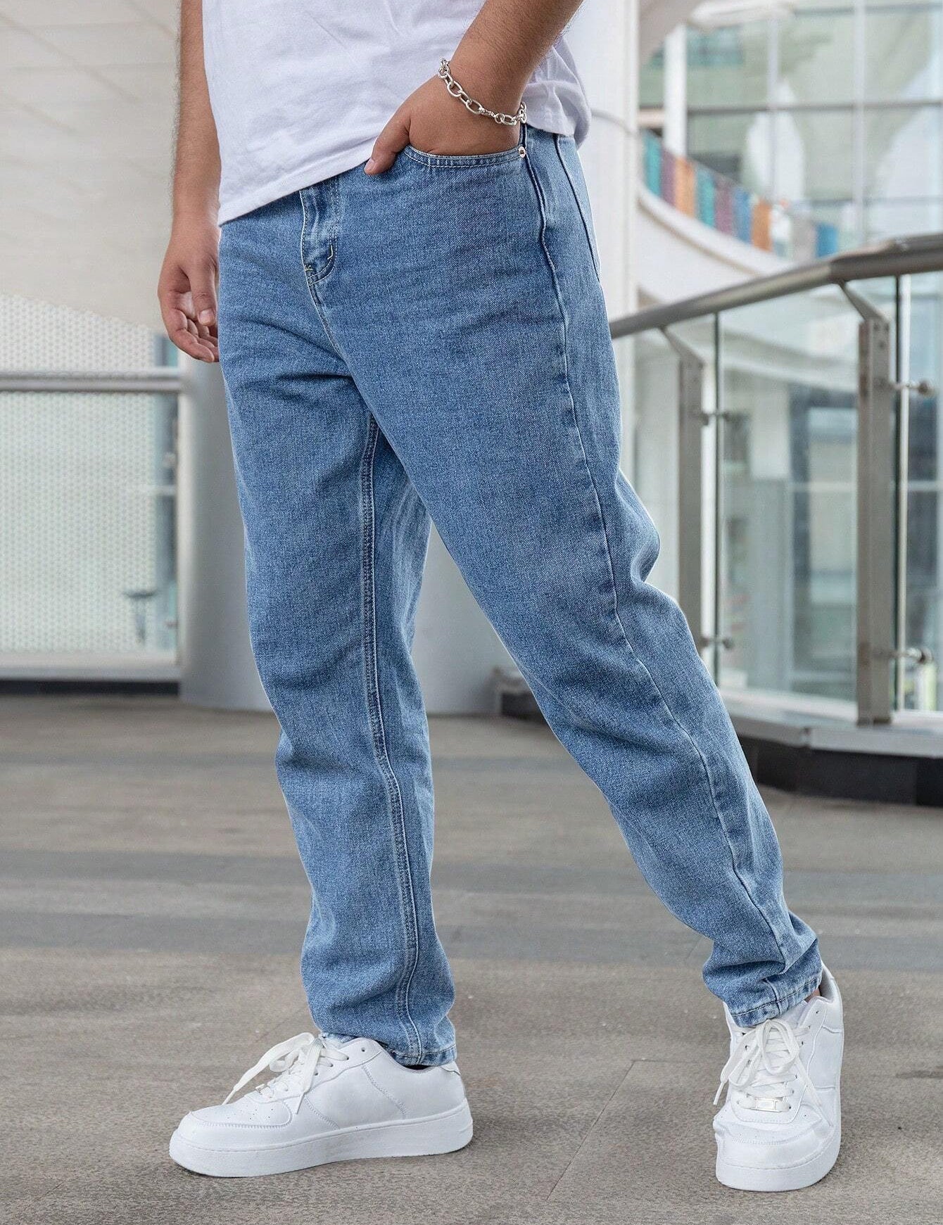 KOTTY Straight Fit Men Blue Jeans
