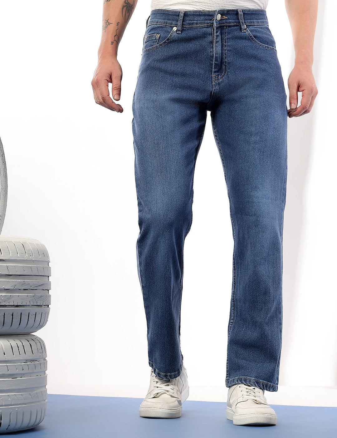 KOTTY Men's Ragular Jeans