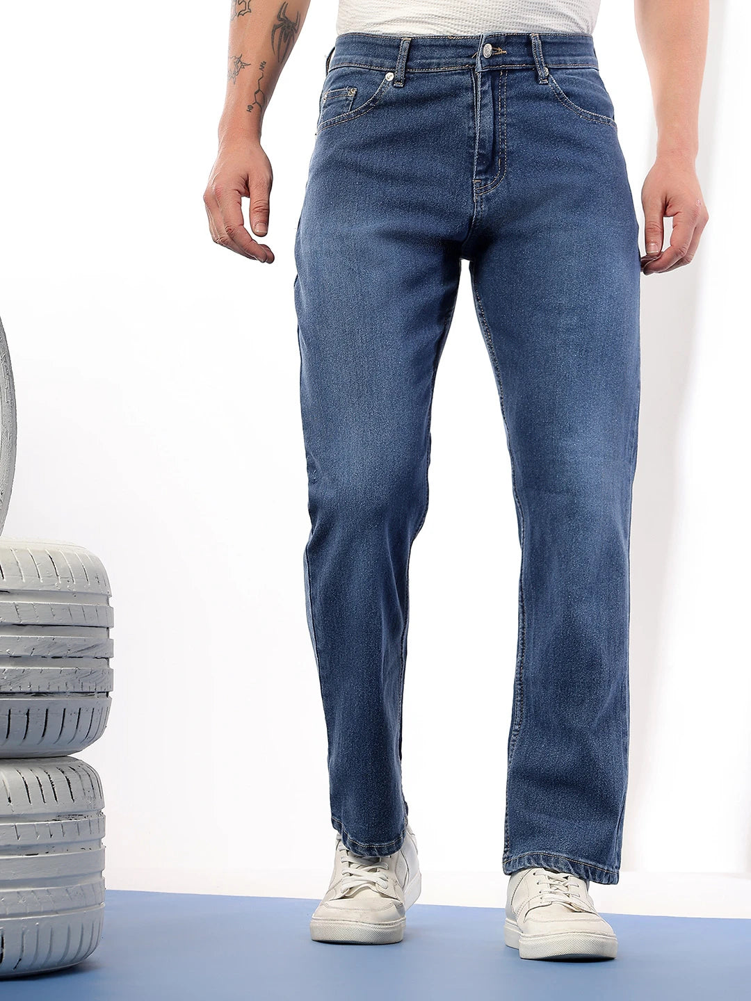 KOTTY Men's Ragular Jeans