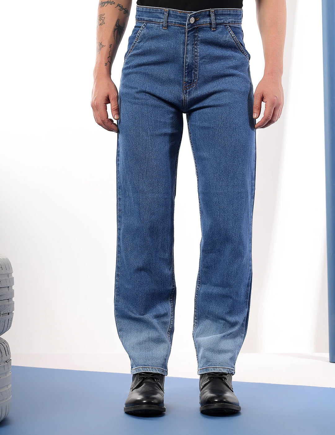 KOTTY Men's Ragular Jeans