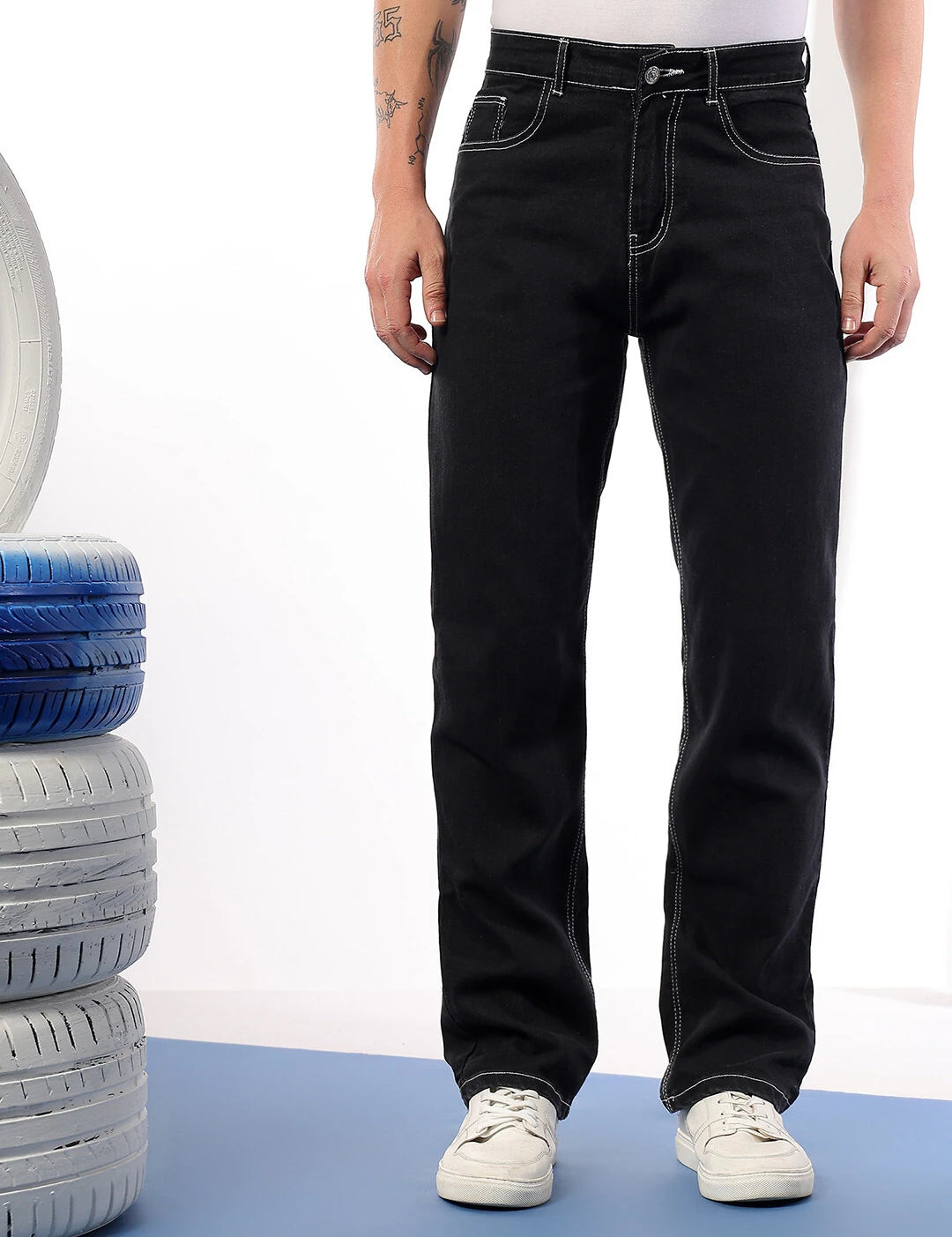 KOTTY Men's Ragular Jeans