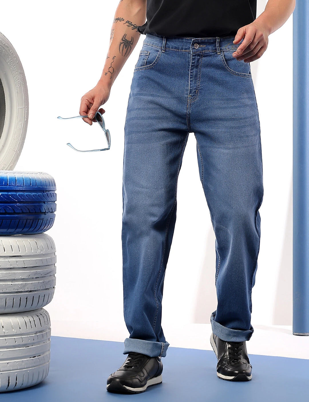 KOTTY Men's Ragular Jeans