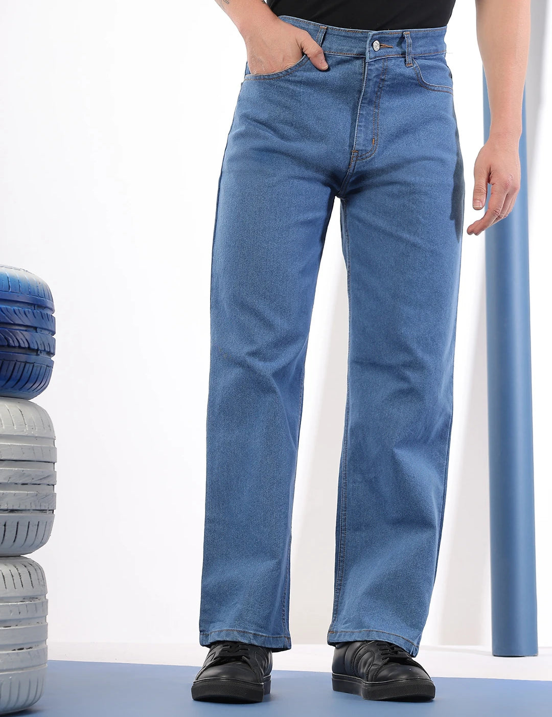 KOTTY Men's Ragular Jeans