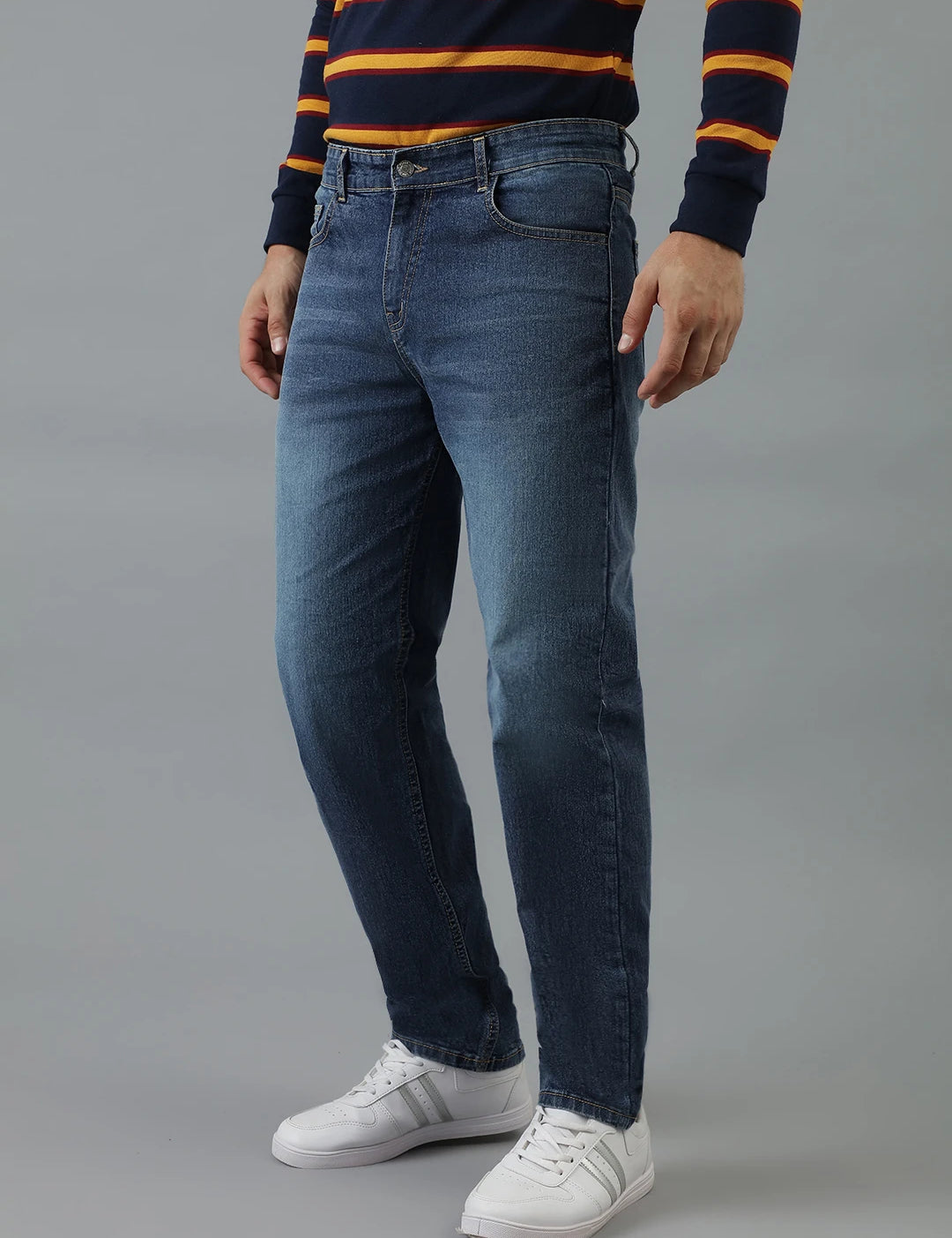KOTTY Regular Men Dark Blue Jeans